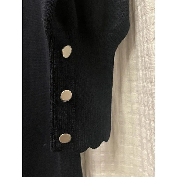 Talbots Size Medium 100% Merino Wool Sweater Dress I7 - Picture 4 of 6